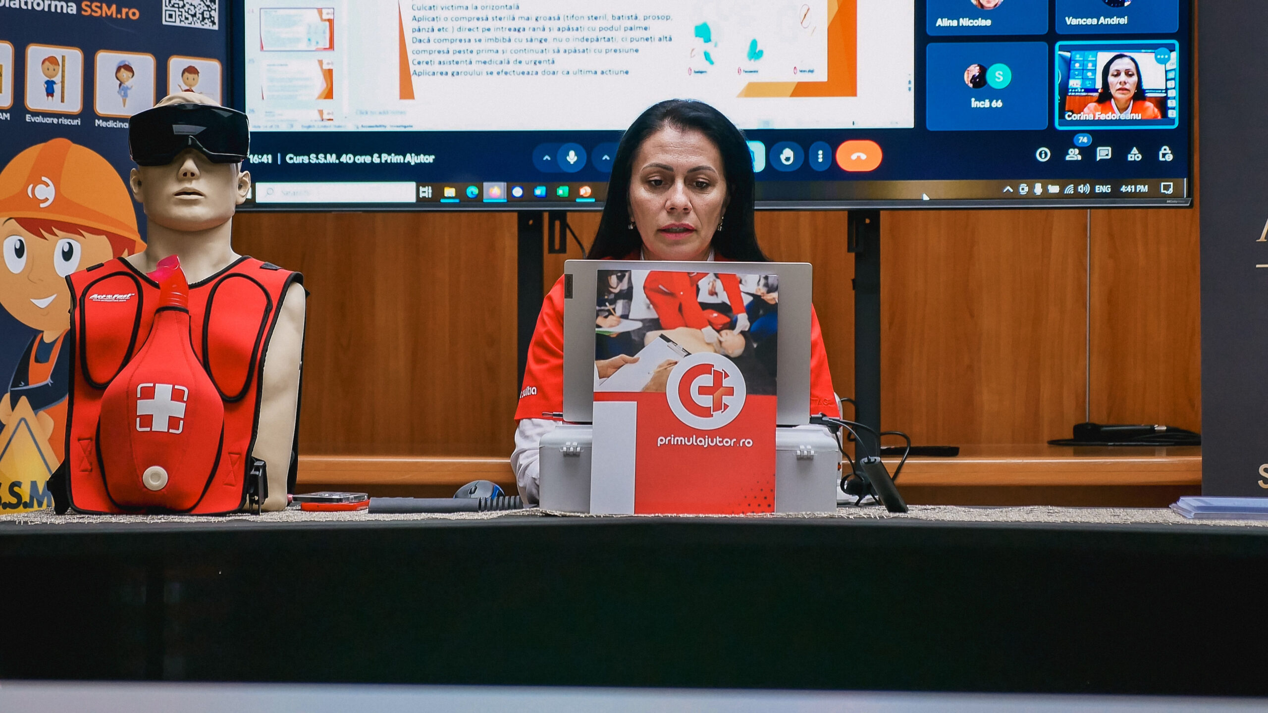 Cursuri de prim ajutor galerie foto